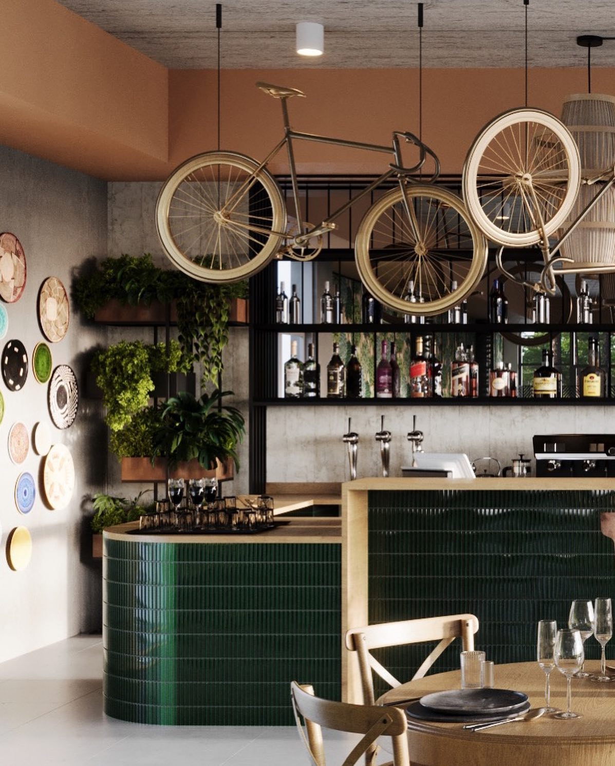 Motywem przewodnim nowej restauracji w Międzywodziu jest las, natura, rowery 🌿🌲🚲 — 2