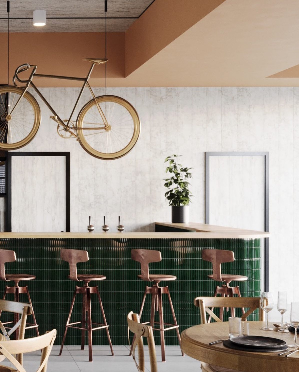 Motywem przewodnim nowej restauracji w Międzywodziu jest las, natura, rowery 🌿🌲🚲 — 3