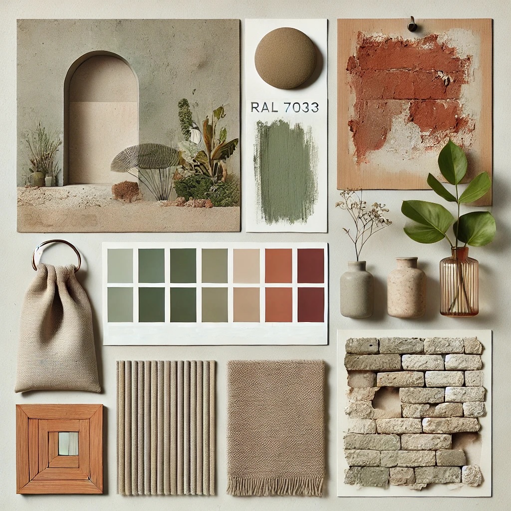 Szybki moodboard kolorystyczny 🍂🌿 dla @aniapawlovska łączący inspiracje na zesta…